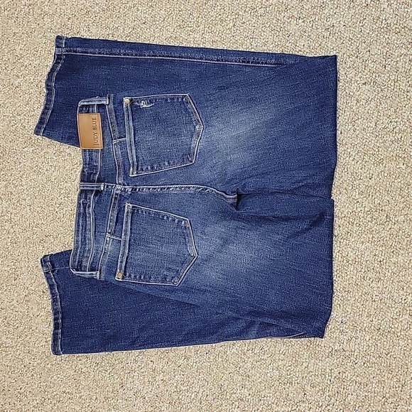 Judy Blue Los Angeles Straight Leg Blue Jeans Sz 5/27. Slightly Distressed - Picture 2 of 6